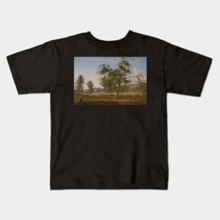 patterdale landscape with cattle 1833 - John Glover Kids T-Shirt